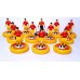 Subbuteo Andrew Table Soccer Kastoria 1981 Greek Cup Winners on WSB Professional bases